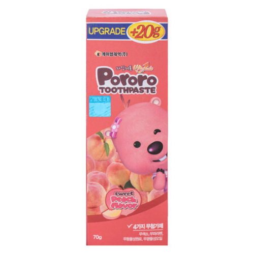 Kem Đánh Răng Ít Florua Cho Trẻ Em PORORO Toothpaste 70g